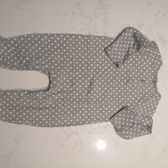 5 for 25$💛baby Gap Polka dot cat design romper - Picture 7 of 7